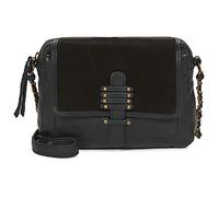Sac Bandouliere femmes Pieces PCBEA LEATHER CROSS BODY Noir Unique