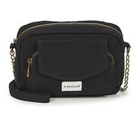 Sac Bandouliere femmes Pieces PCJOLINE QUOTE CROSS BODY Noir Unique