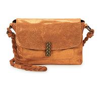 Sac Bandouliere femmes Pieces PCSELMA Marron Unique