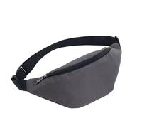 Sac bandoulière for Femme, Sac Ceinture Fin, Compagnon de Voyage Compact, Design de Rangement sécurisé, Sangle réglable légère, Organisateur d'essentiels du Quotidien(Gray)