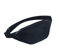 Sac bandoulière for Femme, Sac Ceinture Fin, Compagnon de Voyage Compact, Design de Rangement sécurisé, Sangle réglable légère, Organisateur d'essentiels du Quotidien(Black)