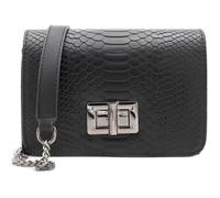 Sac Bandoulière - GALLANTRY - Petit Sac Chaîne Python - Noir - Synthétique - Taille Unique