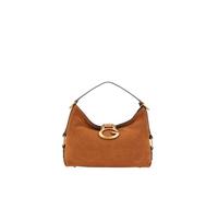 Sac Bandoulière - Guess - Mintha Small Satchel - Cuir véritable - Fermeture Éclair - Brun