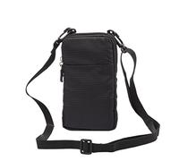 Sac Bandoulière Homme Sac Pochette Quotidien Femme Filles Multi Poches Portefeuille Nylon porte-monnaie Sac a main pochette zippée Étui pour universel Smartphone (téléphone 6.0 pouces Max.)
