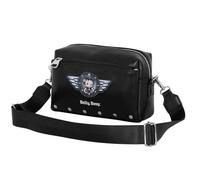 Sac bandoulière - Karactermania - Betty Boop Motor Love - Noir - Zippée - Femme