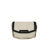 Sac bandouliere Kiribati 2 Fantasia Mac Douglas Ref TEEN Beige Noir S 22*17*8 cm