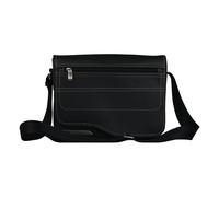 Sac Bandoulière LE Reporter pour Écran 10' avec Poches Renforcées be.ez Noir