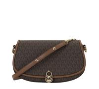 Sac bandoulière Mila moyen pour femme avec logo 35T5GIMM8B-Marron-or