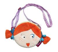 Sac bandoulière Mistinguette LES MISTINGUETTES Francette - Violet - Coton et polyester - 16 x 16 cm