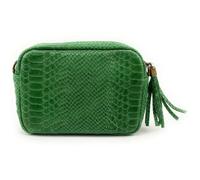 Sac bandoulière - OH MY BAG - LITTLE SEVILLA ZOO - Cuir grainé - Vert anglais - 19x14x6 cm