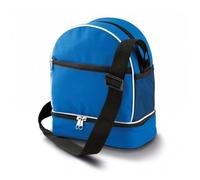 Sac bandoulière - PA525 - Bleu roi - Pour 3 boules de pétanque - Poche zippée - Mousse de protection