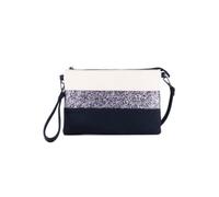 Sac bandoulière paillette rayure femme - Gallantry - Bleu - Simili cuir