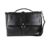 Sac bandoulière - PICARD - Buddy - Cuir de buffle d'eau - Noir - 38x29x8 cm