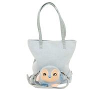 Sac Bandoulière Pingouin En Coton Doux Blue TU