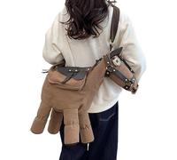 Sac Bandoulière,Pochette Messenger En Cuir PU À Forme De Sangle - Modèle Tendance Avec Bandoulière Ajustable,per Taglieri Utensili Cucina Armadio Piano Dispensa Appartamento Organizzazione