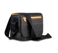 Sac bandoulière pour Appareil Photo - BE.EZ - LE reporter Scout - Noir / Jaune - Coton imperméable - Mixte