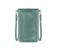 Sac Bandoulière pour Smartphone Fenêtre Tactile avec Sangle 1.40m bleu