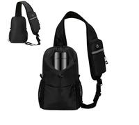 Sac Bandoulière | Sacs À Dos Messager Décontractés Imperméables - Bandoulière Réglable Pour La Journée Croisé Corps - Pour Le Travail, L'Équitation, La Randonnée, Le Plein Air, Les Voyages, Le Sport E