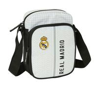 Sac bandoulière - Safta - Real Madrid 24/25 - Noir/Blanc - 16x6x22cm - Zippée