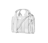 Sac Bandoulière Série Micro Tote Bag Etanche Léger et Compact Argent