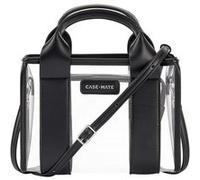 Sac Bandoulière Série Micro Tote Bag Étanche Léger et Compact CASE MATE Noir transparent Noir