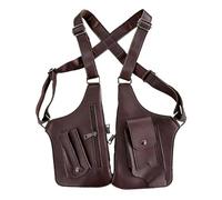 Sac Bandoulière Sous Le Bras, Nouveau Sac Sous-Bras Double Bretelle Ajustable Holster Portefeuille Imperméable Anti-Vol, Sacs Bandoulière hommes Sacoche Holster Pour Hommes Femmes Voyages & Plein Air