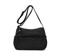 Sac bandoulière tendance avec poche zippée, idéal pour les trajets quotidiens et le style décontracté, en toile légère et résistante, avec compartiment intérieur pour smartphone et portefeuille.