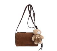 Sac bandoulière tendance pour travailler avec des messagers de voyage (marron)