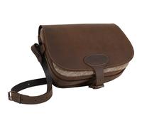 Sac bandoulière traditionnel en cuir Akah Ranger Marron 25x18x10 cm