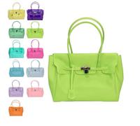 Sac bandoulière transparent effet gelée，Halbtransparent-H