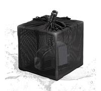Sac barrière de pompe - Filtre en maille anti-colmatage avec couvercle à cordon, protection de pompe à eau | Sac filtrant pour aquarium et fontaine, pour aquarium, étang, jardin, arrière-cour, utilisa