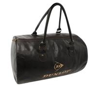 Sac Barril - Dunlop - Vintage - 100% PVC - Grand compartiment - Aspect cuir