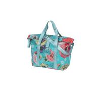 Basil Bloom Field Klickfix 11l Pannier Bleu Blue Flowers