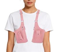 Sac Baudrier Double Épaule - Bandoulière Réglable Sécurité Anti-Vol | Sac Double Épaule,pour Voyage Sport Randonnée École Travail Argent Passeport