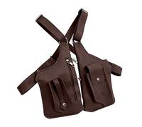 Sac Baudrier Double Épaule Homme Sécurité Anti-Vol Réglable