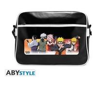Sac Besace - ABYstyle - Naruto Shippuden - Noir - Bandoulière - Poche extérieure Noir G