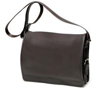 Sac besace GERARD HENON Golf GH 2960 - Cuir de Vachette grainé - Marron - Homme