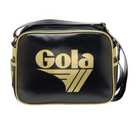 Gola Classics Redford CUB901 Sac à dos unisexe pour adulte, Noir (noir/doré), Taille unique, Sac à bandoulière