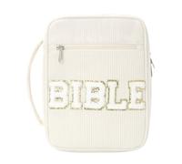 Sac Biblique en Velours Côtelé - 25x20.3x7.62 Cm Pack D'épaule De Voyage, Fourre-Tout D'étude De Travail Léger | Portable Church College School Teacher Teacher Carrier Fomen Men Kids Business Business