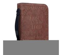 Sac biblique, étui de couverture biblique vintage - Housse de transport en cuir PU Bible,Mallette de transport portable, sacs d'église avec poignée pour le service de culte et l'étude de la