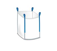 Sac Big Bag 1000kg, ouvert, 90x90x90 cm, pour gravats et agricole