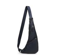 LANCASTER Sac body - Soft Vintage Homme Bleu - Fonce - Camel