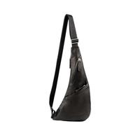 LANCASTER | Soft Vintage Homme - Sac body Cuir de Vachette Pleine Fleur Noir