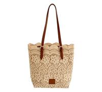 Sac Boho Tote Grand Fermoir Magnétique en Dentelle Mode