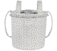 Sac bucket little bloom fleurs gris