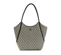 GUESS sac shopper sac à épaule Tessi 2 in 1 Tote Black Multi noir