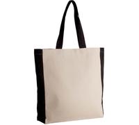 Sac Cabas Bicolore Kimood - blanc/noir