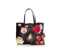 Sac cabas - CHRISTIAN LACROIX - Mily - Noir - Imprimé floral - 2 anses