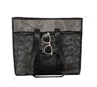 Sac Cabas de Plage - Sac Filet Piscine Avec Poignées | Grande Capacité Poche Organisatrice Polyvalente Pour Sport Voyage Camping Courses Pique-nique Extérieur Vacances