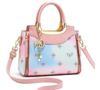 Sac Cabas DéGradé éLéGant,Pu IdéAl Au Quotidien，Rose
